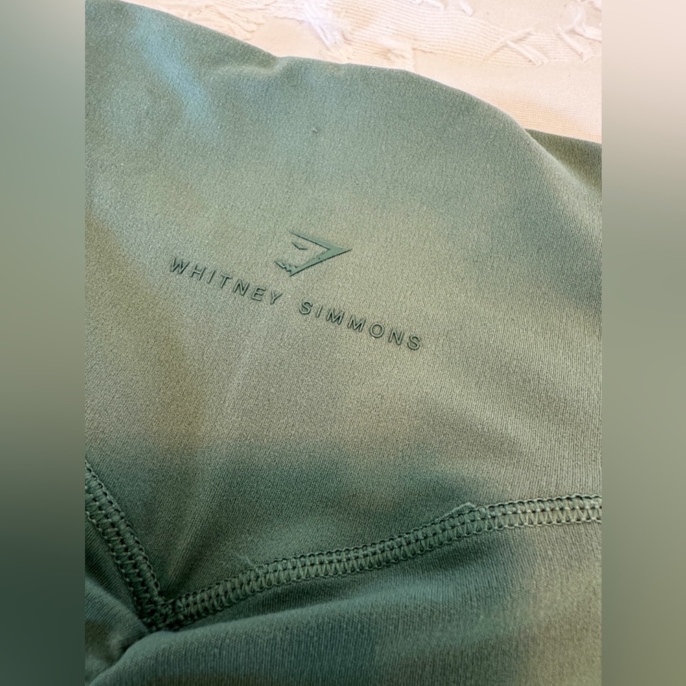 Whitney Simmons x Gymshark V5 Everyday Pocket Legging - Leaf Green